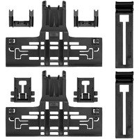 W10546503 Wpw10546503 Dishwasher Top Rack Adjuster Kit By Ami Parts, Fits For Whirl-Pool Ken-More Dishwasher Rack Adjuster Replacement Parts With W10195840 & W10195839 & W10250160 (8 Packs)