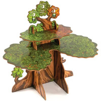 Everdell: Wooden Ever Tree - By Starling Games - For Use With The Everdell Base Game - Great Accessory For Everdell