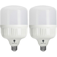 2 Pack Bluex 300W Bulb - 350W Bulb Equivalent, 40W Led Corn Light Bulb Cool White 5000K E26 Base 4000 Lumens 300 Watt Light Bulb, High Watt Commercial