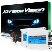 Xtremevision 55W Ac Xenon Hid Bundle With Slim Ac Ballast (1 Pair) And H11 5000K - 5K Bright White Xenon Bulb (1 Pair)