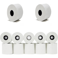 44Mm Thermal Paper Rolls (10 Rolls) 1 3/4" X 230' Feet For Sharp Cash Register Tape.