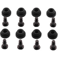 Zrm&E 8Pcs 10Mm Hard Disk Drive Screws And Shock Absorption Rubber Washer Kit Pc Hard Disk Drive Mounting Accessories For 3.5 Inches Hdd Ssd
