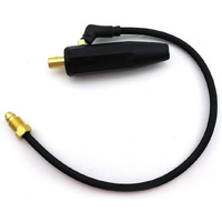 Weldingcity Separate-Hose Dinse-Type (50Mm) Cable Adapter Plug Connector For Tig Welding Torch 9-Series And 17-Series