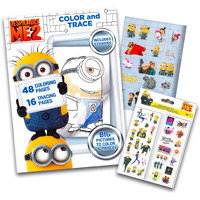 Despicable Me Minions Coloring Book With Stickers ~ Over 200 Minions Stickers!