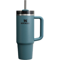 Stanley Quencher H2.0 Flowstate Stainless Steel Vacuum Insulated Tumbler With Lid And Straw For Water, Iced Tea Or Coffee, Smoothie And More, Blue Spruce, 30Oz