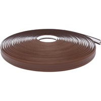 Instatrim Peel And Stick Trim - Flexible, Adhesive Caulk Tape For Walls, Floors, Counters, Tile, & More - Dark Brown 3/4 In By 50 Ft Adhesive Trim