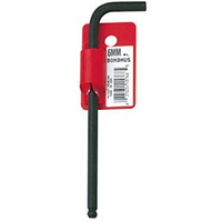 Bondhus 15780 12Mm Ball End Tip Hex Key L-Wrench W/Proguard Finish, Long Arm