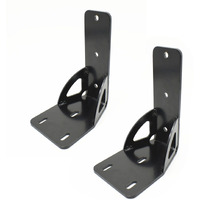 Awning Bracket Replacement For Arb 813402 50Mm Wide 8Mm Pre-Drilled Holes Awning Bracket With Gusset - Pair
