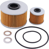Applianpar Oil Filter And O Ring Change Kit For Honda Pioneer 1000 1000-5 2016-2021 Replaces 94109-14000 94109-12000 15412-Mgs-D21 15412-Hp7-A01 91301-107-000 91302-Pa9-003