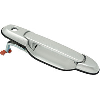 Sentinel Parts Outside Exterior Door Handle Front Left Driver Side Silver Compatible With 1998-2003 Sienna Replaces # 69210-08010, 69210-08010-C0