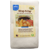 Pellon Natural Wrap-N-Zap Cotton Quilt Batting, 45 By 36-Inch, (1 Pack)