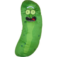 Franco Collectibles Pickle Rick And Morty Adult Swim Super Soft Plush Cuddle Pillow Buddy, One Size, (100% Officially Licensed Product)