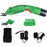 Mxbaoheng Wbt-2 Cordless Electric Scissors For Cutting Fabric/Carpet/Sponge/Paperboard Rechargeable Shears Cutter W/ 2 Blades