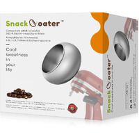 Aieve Snack Coater Compatible With Kitchenaid Tilt-Head Stand Mixer Class Series 4.5 Qt And Artisan Series 5 Qt For Making Chocolate Covered Almonds 160Oz/4.73L Capacity (Upgraded Version)