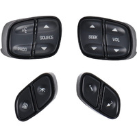 Dicmic Steering Wheel Control Switch Button For 2003-2007 Chevy Silverado Avalanche Suburban Tahoe Gmc Sierra Yukon Cadillac Escalade Replace# 21997738, 21997739, 1999442, 1999443