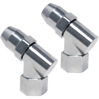 Jaco Advanced Angled Tire Air Chuck - 1/4" Npt (2 Pack) (Open Flow)