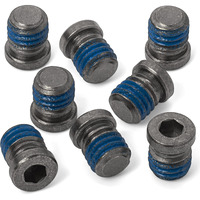 No-Profile Recessed Bottle Cage Boss Blanking & Sealing Screws (Off-Black, 8-Pack)