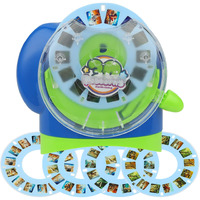 3D View Toy For Kids, Classic Discovery Animal Dinosaur Viewer Set Viewfinder With 4 Reels (Navy)