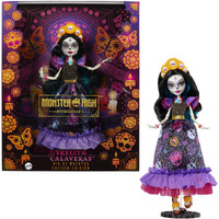 Monster High Doll, Skelita Calaveras Dia De Muertos Collectible With Traditional Sugar Skull & Marigold Details
