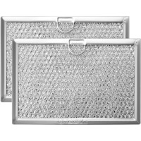 5304464105 5304478913 Microwave Vent Filter 5 X 7-5/8,Fit Frigi-Daire G-E Microwave,Replace Wb06X10608 5304517871 5304509444(2 Pack)