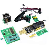 Aitrip Eeprom Bios Usb Programmer Ch341A + Soic8 Clip + 1.8V Adapter + Soic8 Adapter For 24 25 Series Flash
