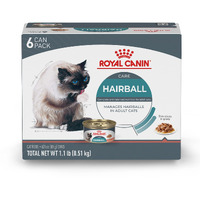 Royal Canin Hairball Care Thin Slices In Gravy Wet Cat Food, 3 Oz Can (6-Pack)