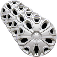 Premium Replica Hubcap Set, Replacement For Ford Transit 150, 250, And 350: 2015-2022, 16-Inch Wheel Cover (4 Pieces)