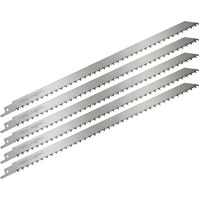 12-Inch Stainless Steel Frozen Meat Bone Cutting Saw Blades For Reciprocating And Sawzall Saws - 5 Pack - Caliastro