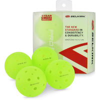 Selkirk Pro S1 Ball | Crack-Resistant | 38 Hole Outdoor Pickleball Balls | Usapa Approved Pickle Ball For Tournament Play | Advanced Aerodynamics | 4 Pack Pickleballs |