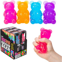Schylling Needoh Gummy Bear - Sensory Fidget Toy - Assorted Colors - Ages 3 To Adult (Pack Of 1)