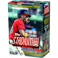 2023 Topps Stadium Club Baseball Factory Sealed Value Box - Baseball Complete Sets