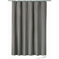 Sfoothome 36 Inch Wide X 78Inch Long Hotel Fabric Shower Curtain Waterproof Bath Curtains Heavy Weight, Deep Gray