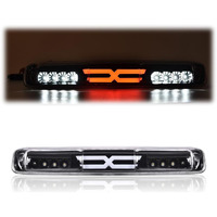 Pit66 3Rd Brake Light Compatible With Chevy Silverado 1500 2500 3500 & Hd Models (99-06 Silverado/Sierra X Clear Lens)