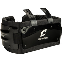 Champro Adult Large Rib Protector, Black - Fits Players Approximately 160 Lbs. And Up