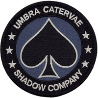 Call Duty Spade Shadow Patch (3.5 X 3.5 - Iron On Sew On -P12)