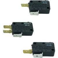 Lonye W10727360 & W10269458 & W10269460 Microwave Door Switch Replacement For Whirlpool Microwave Szm-V16-Fc-61 Szm-V16-Fc-62 Szm-V16-Fc-63