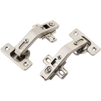 Silverline Lazy Susan 135Deg Hinge Face Frame Plate For Corner Connect Kitchen Cabinet Folded Door Hardware Replacements, 1 Pair