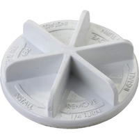 Oatey 38576 Quadtro/Moda Washing Machine Outlet Box Dwv 1/4" Turn Test Cap Plug