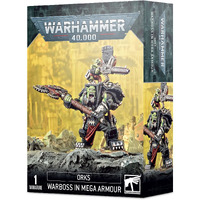 Games Workshop - Warhammer 40,000 - Orks: Ork Warboss In Mega Armour
