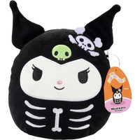 Squishmallows 8" Skeleton Kumori - Officially Licensed Kellytoy Halloween Sanrio Plush - Collectible Soft & Squishy Stuffed Animal Toy - Add To Your Squad - Gift For Kids, Girls & Boys - 8 Inch
