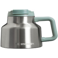 Stanley The Tough-To-Tip Admiral's Mug Hammertone - Non-Spill Coffee Mug, Durable Design For Busy Mornings And Office Hours - 20 Oz - Stainless Steel