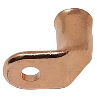 2/0 Ga. 1/2 Inch Stud Copper Lugs - 90 Degree - (Pack Of 5)