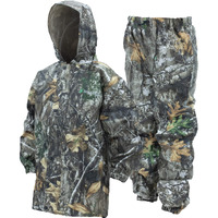 Frogg Toggs Youth Polly Waterproof Breathable Rain Suit, Realtree Edge, Medium Us