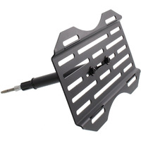 Pilot Automotive Sports Lpr-100 Universal Front License Plate Tow Hook Relocation Mounting Kit Black 12.75 Inch