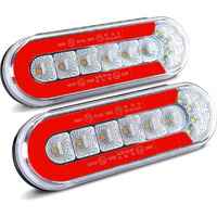 Agrieyes Halo Wireless Trailer Lights, 2 Mounting Options Magnetic Trailer Light For Towing, Portable Led Tow Lights Kit For Trucks, Boat, Rv