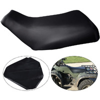 Pit66 Seat Cover, Compatible With 1997-2004 Honda Foreman 400-450 Black