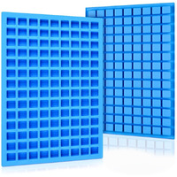 Square Silicone Candy Molds - Mini Silicone Molds For Hard Candy, Chocolate, Gummy, Caramel, Ganache, Ice Cubes (2)