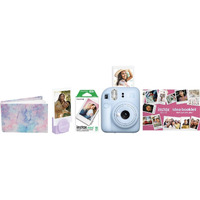 Fujifilm Instax Mini 12 Blue Holiday Bundle 2023