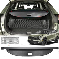 Volcaner Cargo Cover For Kia Sportage 2024 2023 Accessories,Carbon Fiber Texture Retractable Trunk Cover Privacy Screen Security Shield Shade For 2023 2024 Kia Sportage Accessories(Carbon Fiber)