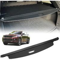 Vecartech Compatible With All-New 2022-2024 Jeep Grand Cherokee(2 Row; Wl) 4Xe Rear Cargo Security Shade Cover Privacy Screen Retractable Rear Storage Tonneau Cargo Cover Luggage Security Shield Shade